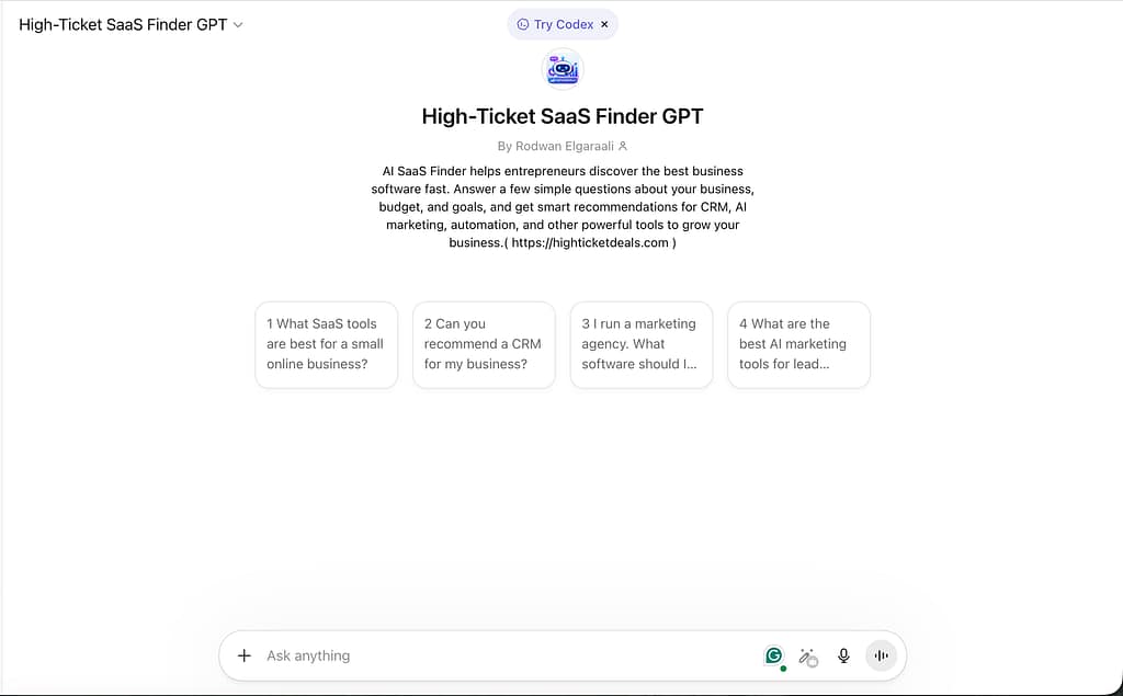 AI SaaS Finder: Discover the Best Software Tools for Your Business 1 Screenshot 2026 04 17 at 02.12.31